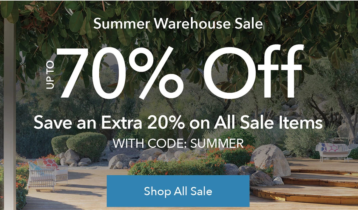 Summer Warehouse Sale Up To 70% OFF