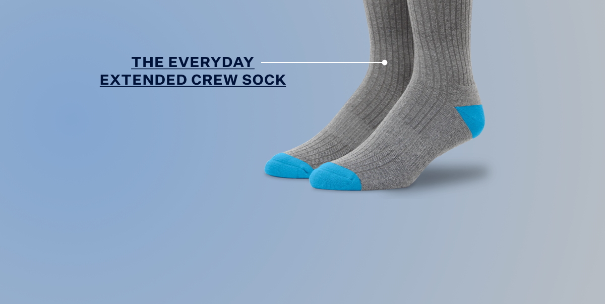 Everyday Extended Crew Sock