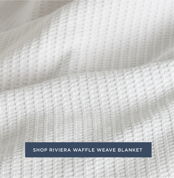 Shop Riviera Waffle eave Blanket