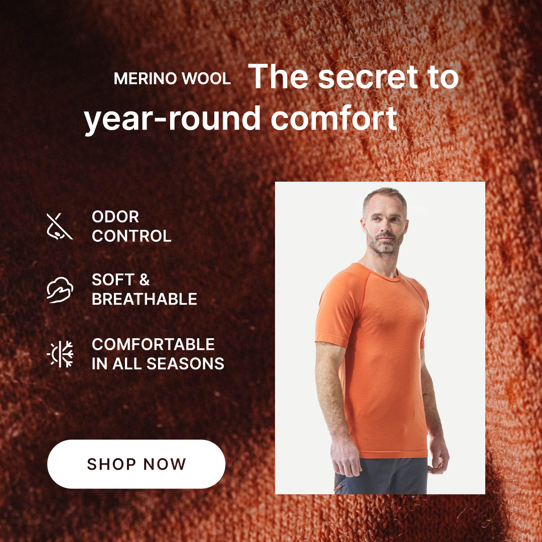 Merino wool: The secret to year-round comfort.