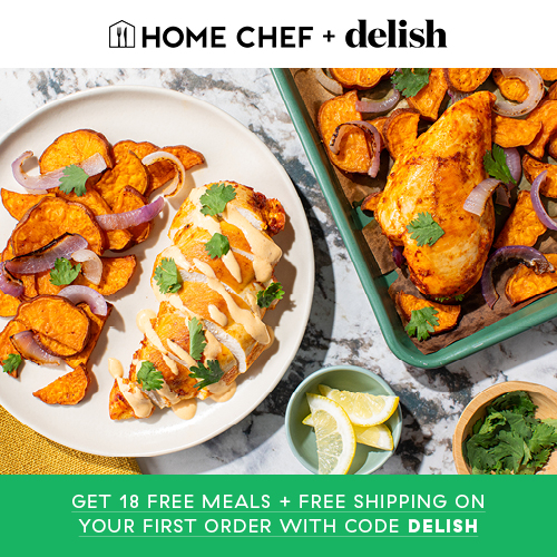 New Year, New Meal Plan. Time to check out the Home Chef + Delish Meal Kits 🍽