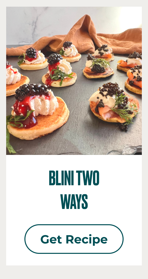 Get Blini Two Ways Recipe