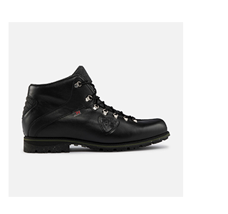 1907 CHAMONIX MID BLACK BOOTS