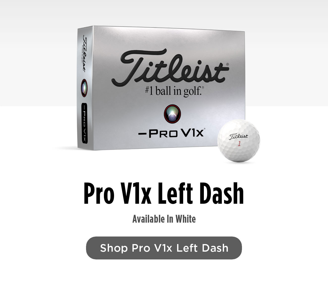 Shop Pro V1x Left Dash