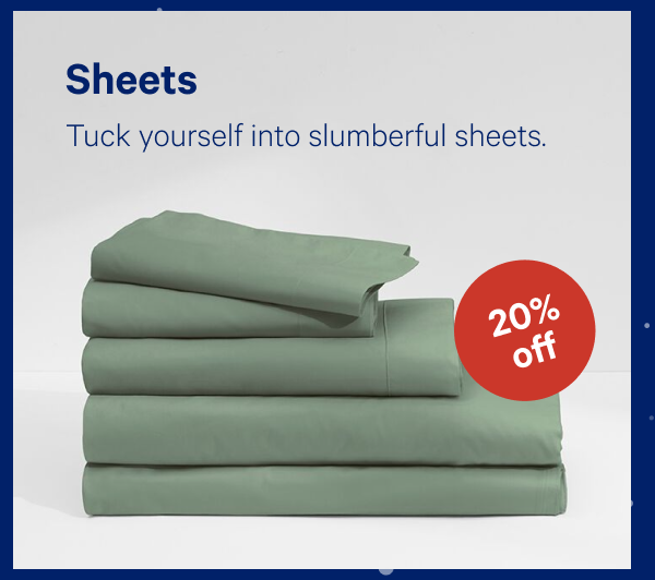 [10% OFF] >> Sheets >> 