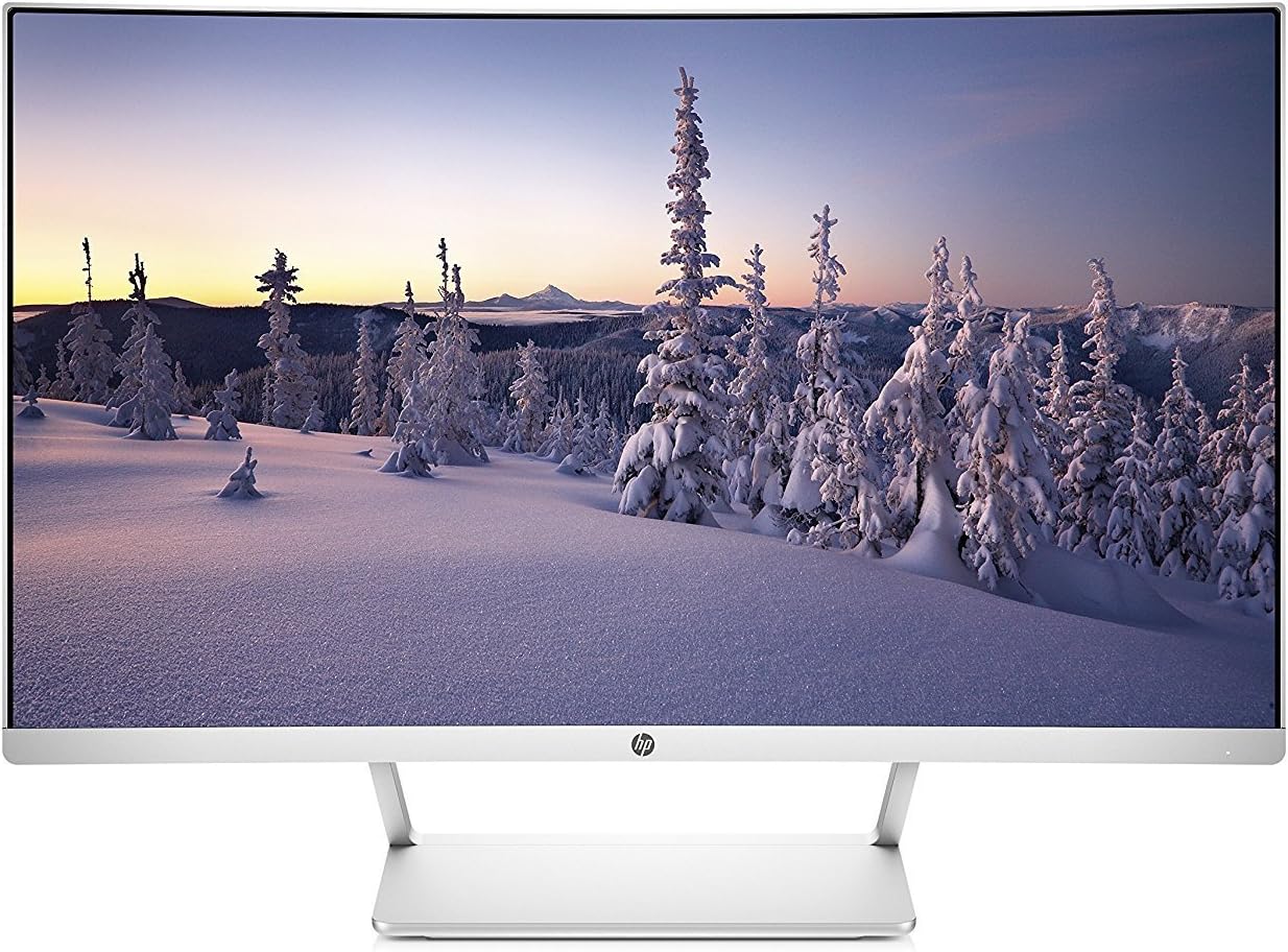 Image of HP 27" 5ms HDMI Widescreen LED Backlight LCD/LED Curved Monitor