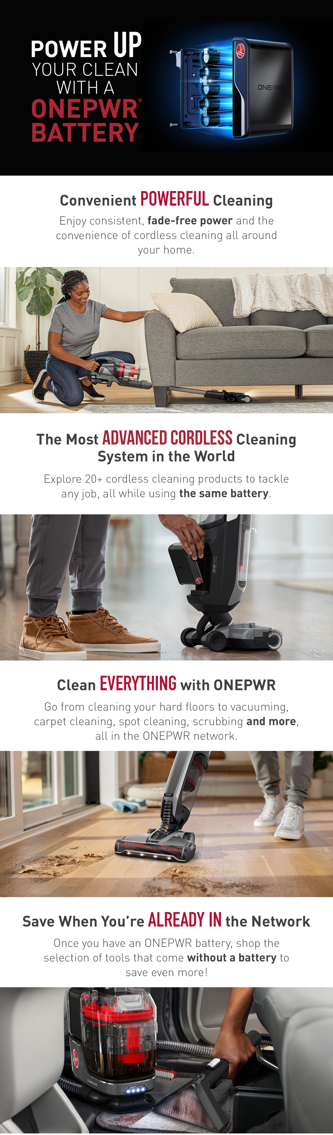 Power Up Your Clean With ONEPWR