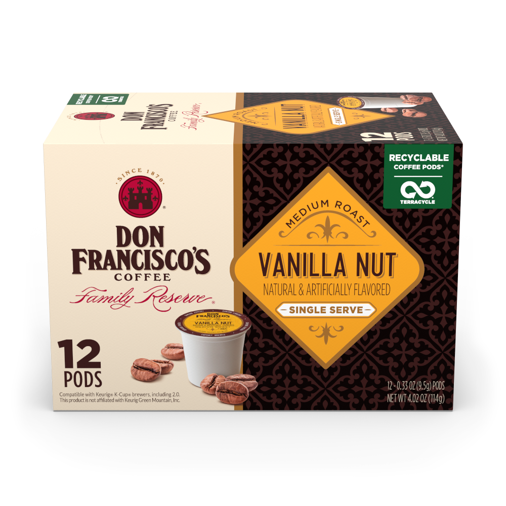 Vanilla Nut Coffee Pods