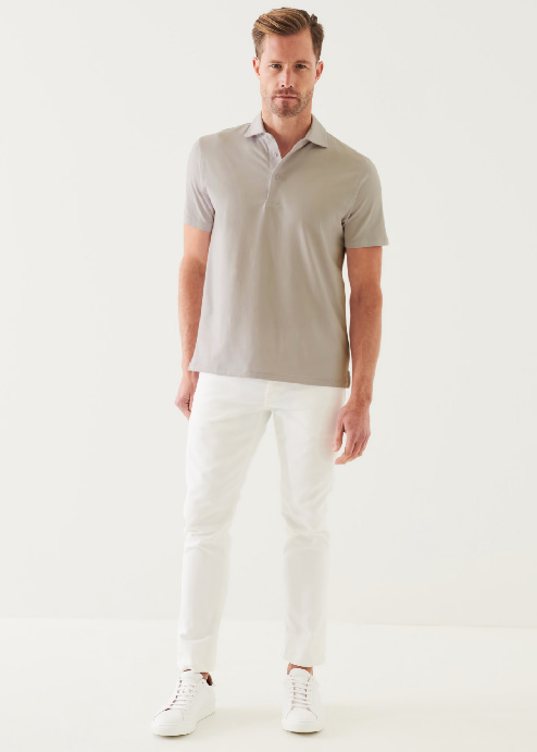 PIMA COTTON STRETCH POLO