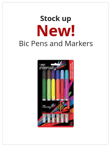 Stock up New! Bic Pens and Markers