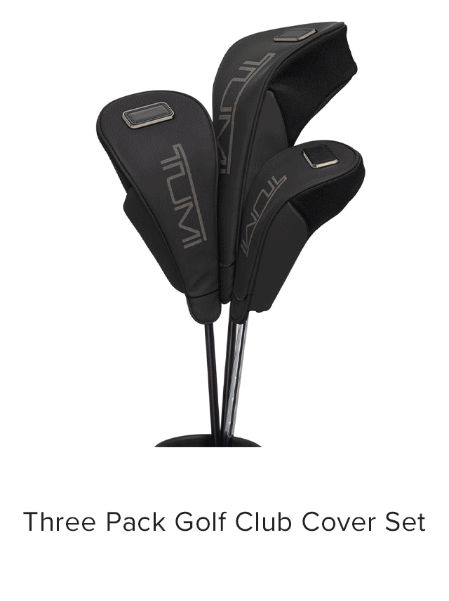 Three Pack Golf Club Cover Set