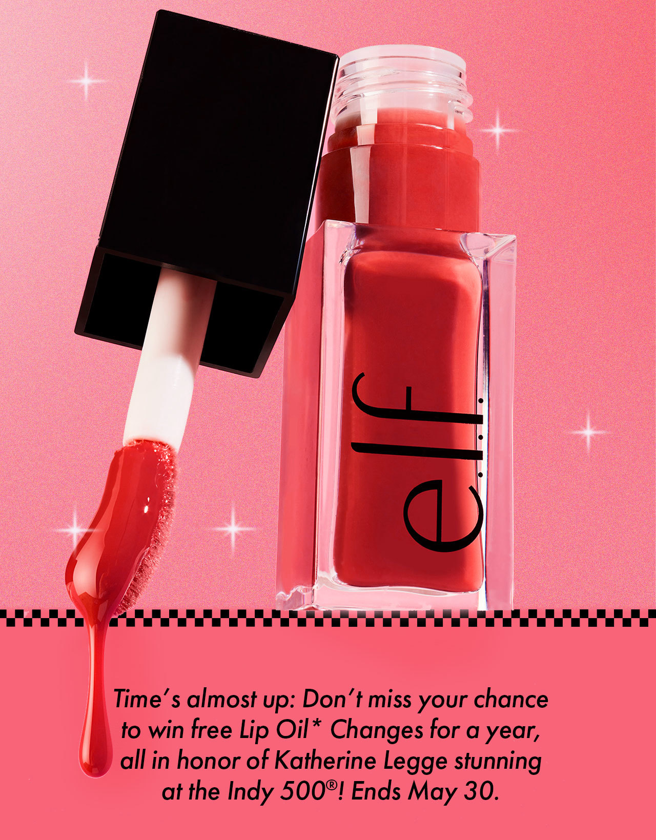 win free glow reviver lip oil all year long