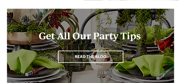 Get All Our Party Tips  [READ THE BLOG]