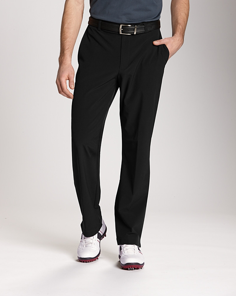 Image of Cutter & Buck Big & Tall Unhemmed Bainbridge Flat Front Pant