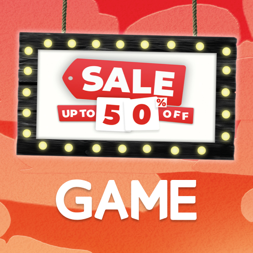 Game sale Up to 50% Off