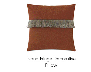 Island Fringe Decorative Pillow