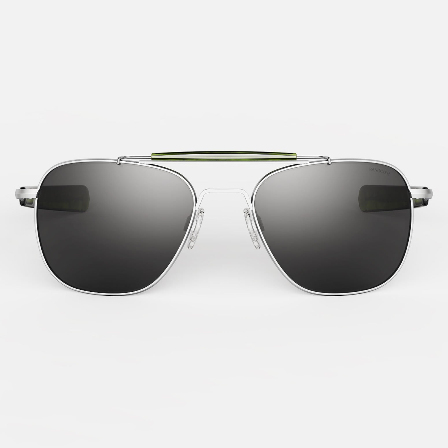 Image of Aviator II - Matte Chrome & American Gray