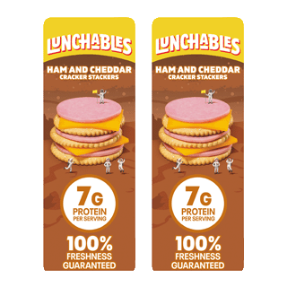 2 boxes of ham and cheddar Lunchables