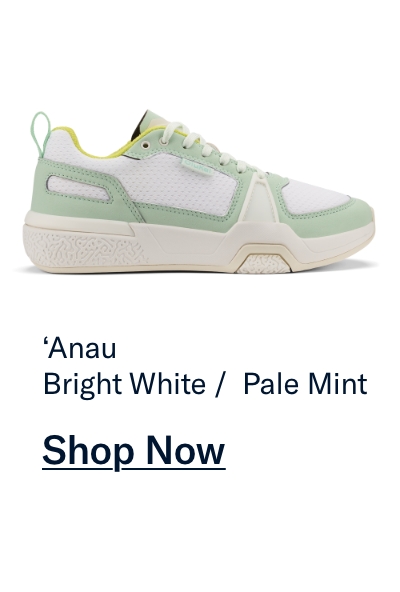 ‘Anau - Bright White Pale Mint