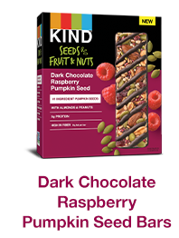 Dark Chocolate Raspberry Pumpkin Seed Bars