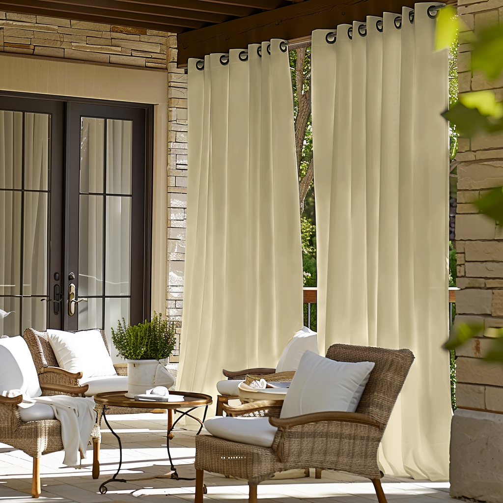 Aquashield™ Waterproof Lightweight Custom Outdoor Curtain