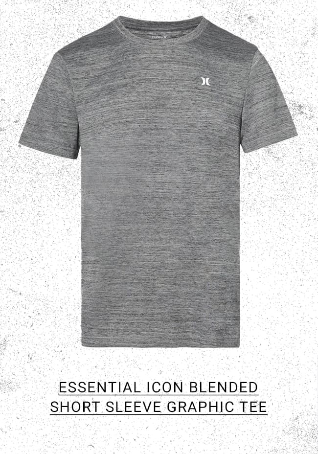 Essential Icon Blended Short Sleeve Graphic Tee