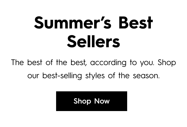 Summer's Best Sellers