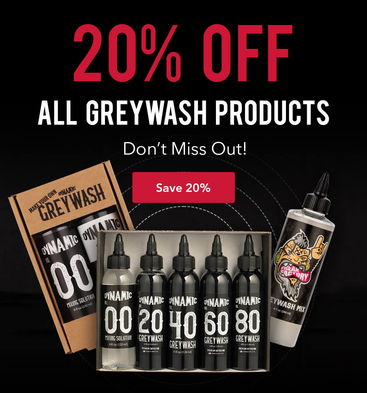 20% OFF All Greywash Products – Don’t Miss Out!