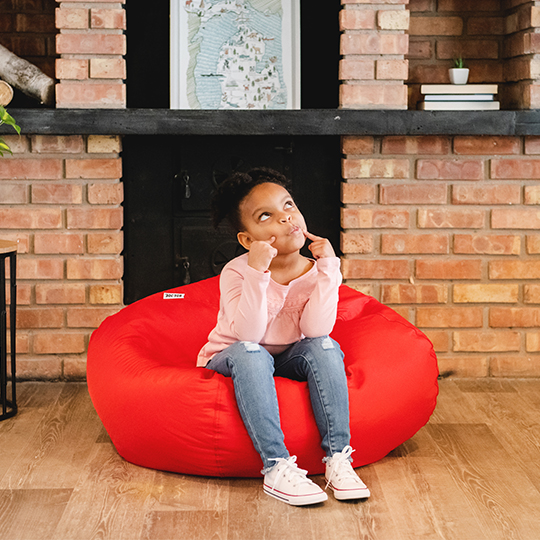 Big Joe Classic Bean Bag in Red