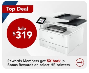 Save up to $250 on select printers