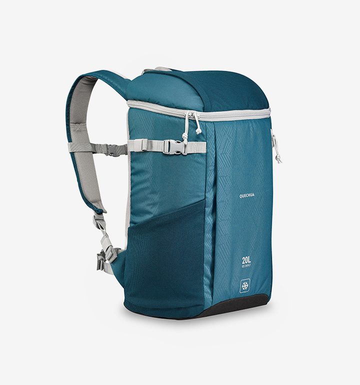 Quechua Ice Compact, Camping and Hiking 20 L Cooler Backpack