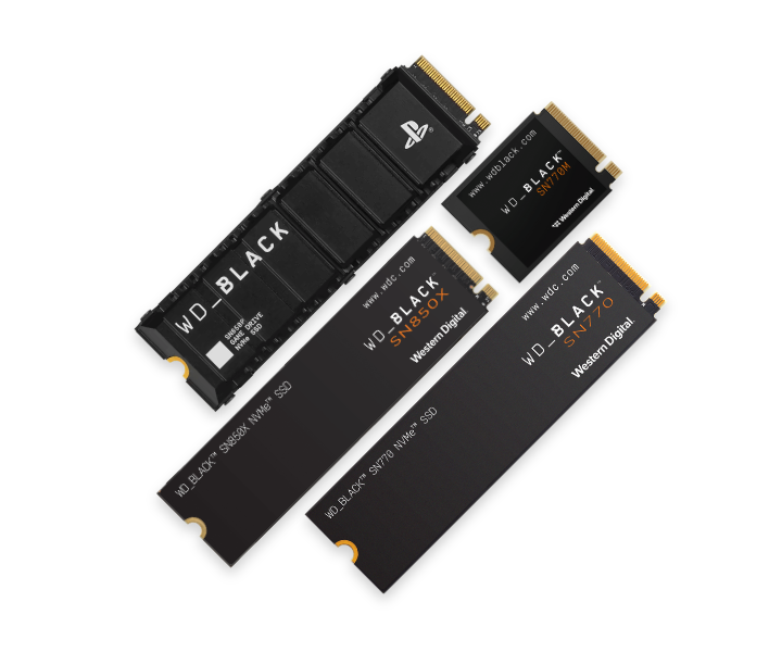 WD_BLACK™ NVMe™ SSDs