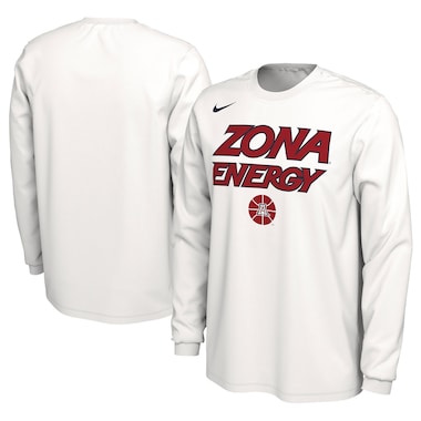  Nike  White  2024 On-Court Bench Energy Long Sleeve T-Shirt