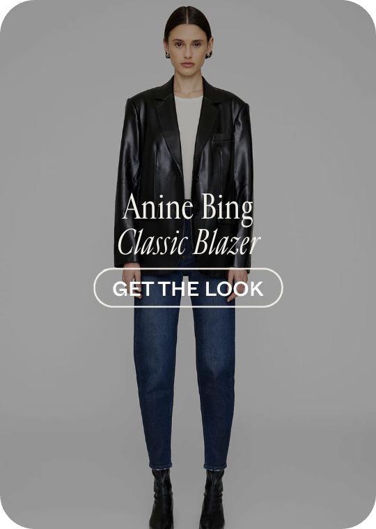 shop the classic blazer by anine bing