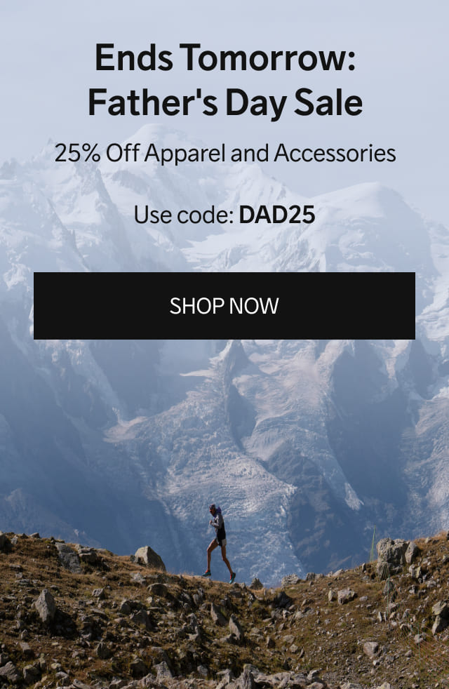 Ends Tomorrow: Father's Day Sale - 25% Off Apparel and Accessories - Use code:DAD25 | SHOP NOW