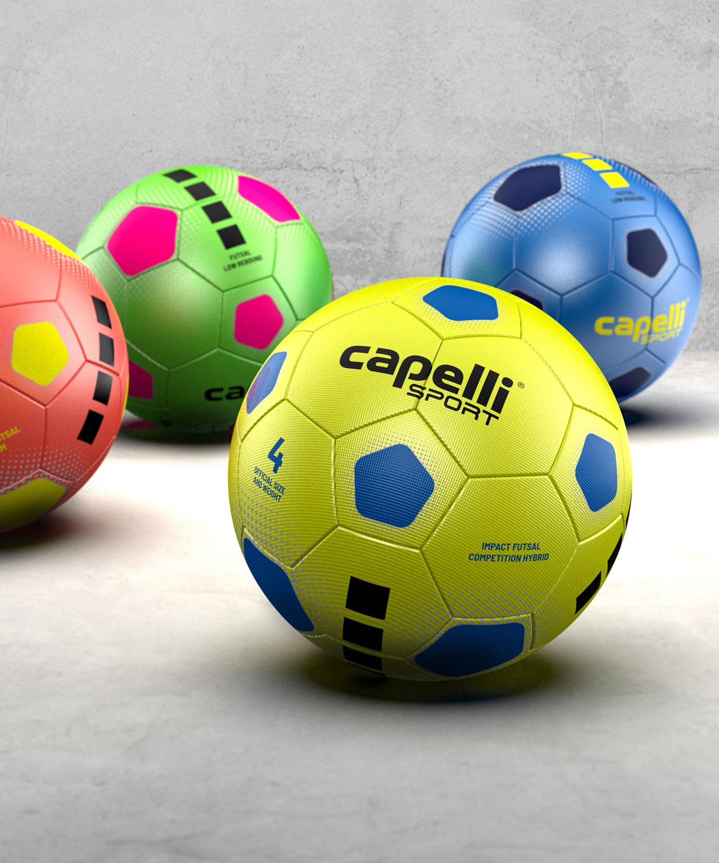 Capelli Sport Impact Futsal Soccer Balls