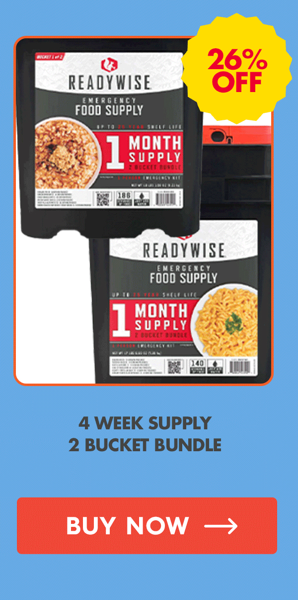 26% Off 4 Week Supply 2 Bucket Bundle CTA: Buy Now