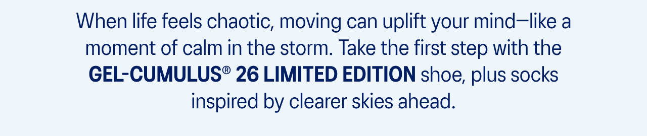 Gel-Cumulus 26 Limited Edition!