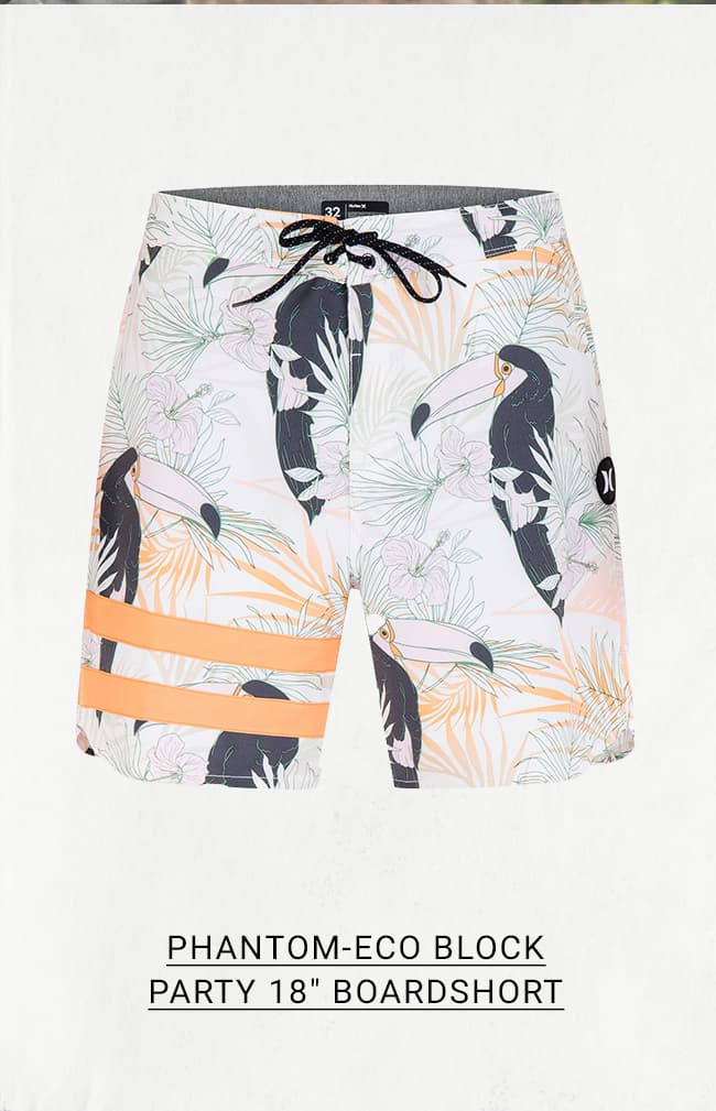 Phantom-Eco Block Party 18 Boardshort