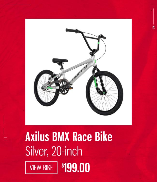 Axilus BMX Race Bike - Silver