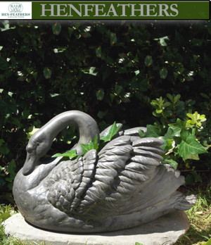 See the Swan Planter