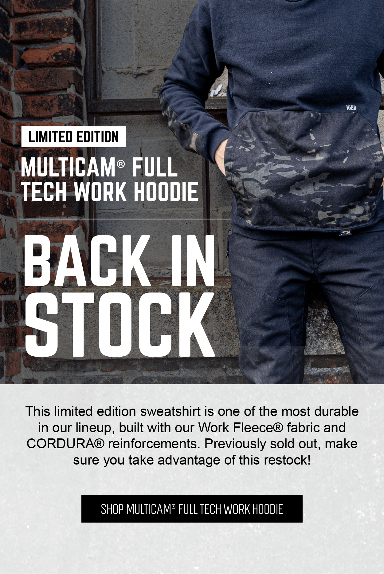 Multicam Full Tech Hoodie