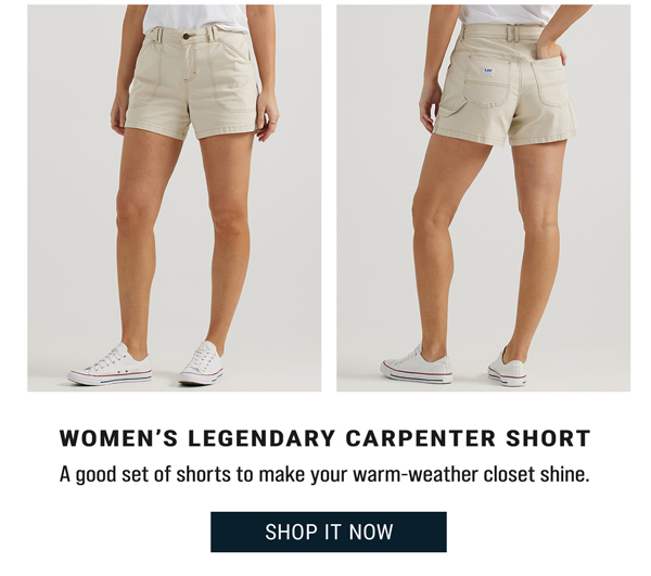 Women's Legendary Carpenter Short. A good set of shorts to make your warm-weather closet shine. Shop It Now