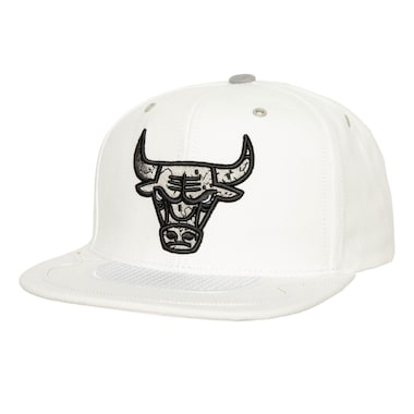  Mitchell & Ness White  Day 4 Snapback Hat