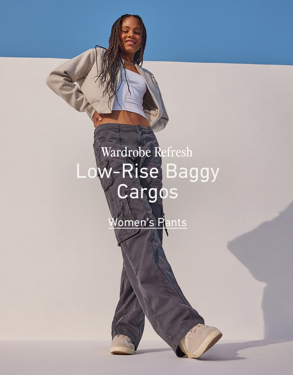 [Wardrobe Refresh]

Low-Rise Baggy Cargos
    <Women’s Pants>