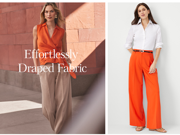 Effortlessly Draped Fabric