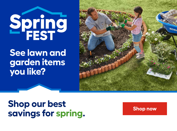 See lawn and garden items you like? 