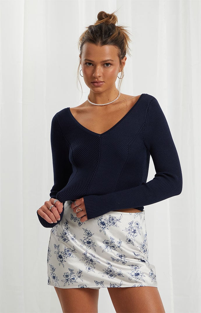 Image: Eco Katrina V-Neck Sweater