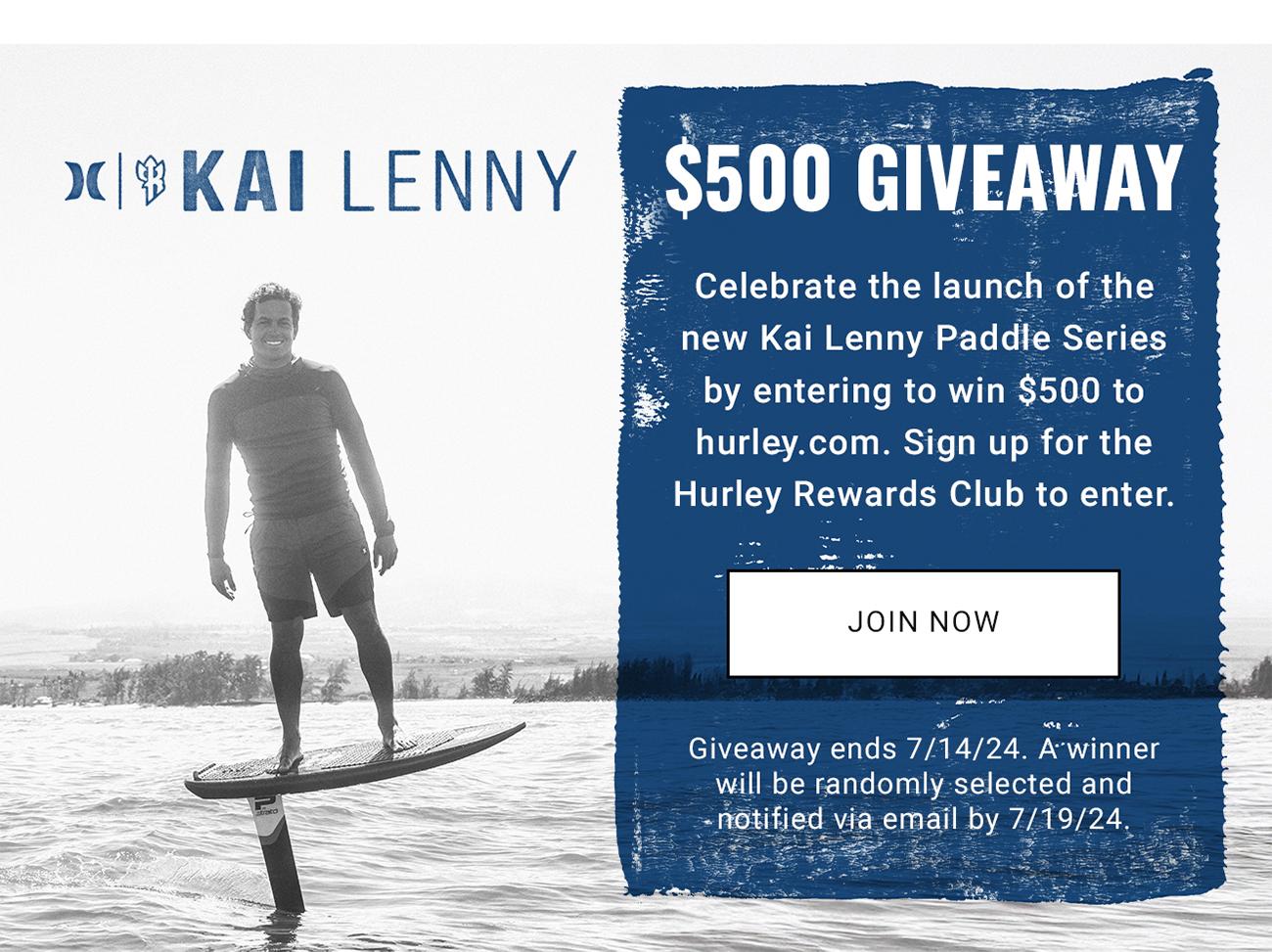 Kai Lenny $500 Giveaway | Join Now