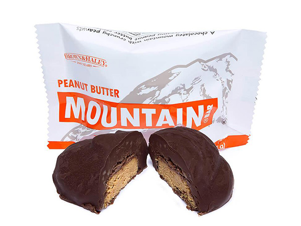 126819 - Mountain Candy Bars - Peanut Butter: 15-Piece Box